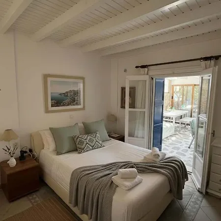 Scenic Stylish 2 Bd House Facing The Sea Elia (Mykonos)